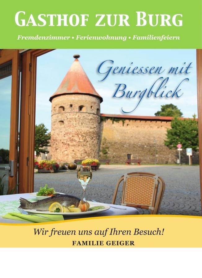 Gasthof Zur Burg Hohenberg an der Eger Exteriör bild